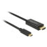 Фото #1 товара DELOCK USB C To HDMI M/M Video 4K cable 2 m 30Hz