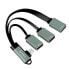 Фото #1 товара LogiLink UA0361 - Hub - 5 Gbps - Amount of ports: - USB 2.0, USB 3.0, USB Typ C