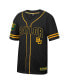 ფოტო #2 პროდუქტის Men's Black Baylor Bears Free Spirited Mesh Button-Up Baseball Jersey