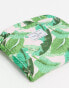 Фото #4 товара The Flat Lay Co. Drawstring Makeup Bag - Tropical Print