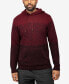 ფოტო #1 პროდუქტის Men's Color Blocked Hooded Sweater