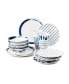 Фото #1 товара Blue Bay Melamine 16-Piece Dinnerware Set