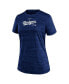 ფოტო #2 პროდუქტის Women's Royal Los Angeles Dodgers Authentic Collection Velocity Performance T-shirt