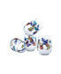 Фото #1 товара Butterflies Stemless Wine Glass 15-Ounce Set of 4