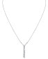 Diamond 18" Lariat Necklace (1/3 ct. t.w.) in 14k White Gold