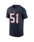 Men's Will Anderson Jr. Navy Houston Texans 2023 NFL Draft First Round Pick Player Name and Number T-shirt