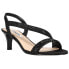 Фото #2 товара Nina Nieves Rhinestone Slingback Womens Black Dress Sandals NIEVES-BLACK