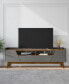 Marcus 70.86" Medium Density Fiberboard 4-Shelf TV Stand