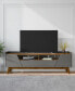 Фото #14 товара Marcus 70.86" Medium Density Fiberboard 4-Shelf TV Stand