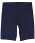 Kid Ponte Knit Uniform Shorts 14