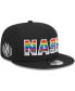 ფოტო #1 პროდუქტის Men's Black Nashville SC Pride 9FIFTY Snapback Hat