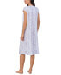 Women's Cap-Sleeve Ruffled Waltz Nightgown