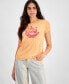 ფოტო #1 პროდუქტის Women's Hot Chili Graphic Print T-Shirt