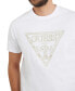 Men's Embroidered Triangle Logo Graphic T-Shirt