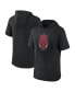 Фото #1 товара Men's Black Arkansas Razorbacks Primary Logo Hoodie T-shirt
