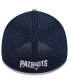 Фото #4 товара Men's Gray New England Patriots Pipe 39THIRTY Flex Hat