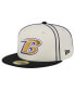 Фото #1 товара Men's Cream Baltimore Ravens Soutache 59FIFTY Fitted Hat