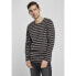 ფოტო #1 პროდუქტის URBAN CLASSICS Long Sleeve T-shirt Regular Stripe (grandes Tailles)