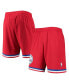 ფოტო #2 პროდუქტის Men's Red Philadelphia 76ers 2002-03 Hardwood Classics Swingman Shorts