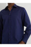 Фото #5 товара Рубашка узкая Slim Fit Basic Koton