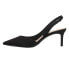Nina Nina60 Slingback Pointed Toe Pumps Womens Black Dress Casual NINA60S-003