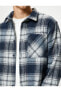Фото #34 товара Oduncu Gömleği Cep Detaylı Klasik Yaka Düğmeli Uzun Kollu