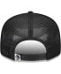 ფოტო #5 პროდუქტის Men's Black Golden State Warriors Evergreen 9FIFTY Trucker Snapback Hat