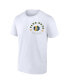 Фото #3 товара Men's White Utah Jazz Street Collective T-shirt