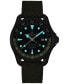 ფოტო #6 პროდუქტის Men's Swiss Automatic DS Action GMT Green Synthetic Strap Watch 43mm