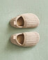 Cotton babouche slippers