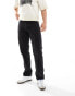 Фото #1 товара Weekday klean straight leg jeans in black