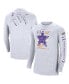 Фото #1 товара Men's White 2023 NBA All-Star Game Courtside Max 90 Long Sleeve T-shirt