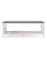 Фото #3 товара Distressed Farmhouse Coffee Table