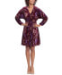 Фото #4 товара Women's Dolman-Sleeve Velvet Fit & Flare Dress