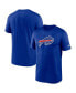 Men's Royal Buffalo Bills Legend Logo Performance T-shirt