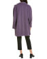 Cinzia Rocca Icons Wool & Cashmere-Blend Coat Women's Purple 46