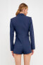 ფოტო #3 პროდუქტის Women's Suit Blazer Romper