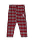 ფოტო #2 პროდუქტის Men's Crimson, Gray Oklahoma Sooners Big and Tall 2-Pack T-shirt and Flannel Pants Set