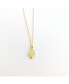 ფოტო #1 პროდუქტის Dainty Oval Saint Medallion Coin Necklace Gold