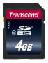 Фото #3 товара Transcend SD Card SDXC/SDHC Class 10 4GB - 4 GB - SDHC - Class 10 - NAND - 30 MB/s - Black