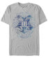 ფოტო #1 პროდუქტის Men's Hogwarts Short Sleeve Crew T-shirt