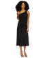 ფოტო #1 პროდუქტის Women's One-Shoulder Midi Dress