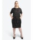 ფოტო #1 პროდუქტის Plus Size Polka Dot Dress