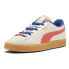 Фото #2 товара Puma Suede Podium Lace Up Mens Off White, Orange Sneakers Casual Shoes 39839901