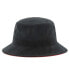 Фото #2 товара Men's Black Atlanta Falcons Thick Cord Bucket Hat