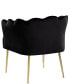 Jackie 29" Velvet with Metal Legs Accent Chair