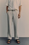 Фото #2 товара Relaxed Fit Linen Pants