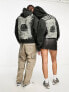 Фото #1 товара ASOS DESIGN unisex license oversized hoodie with Nirvana Licence print in charcoal