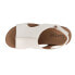 Фото #4 товара Corkys Carley Snake Print Studded Wedge Womens Off White Casual Sandals 30-5316
