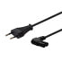 Фото #1 товара Savio CL-144 Power cable Black 3 m angled - Cable - 3 m